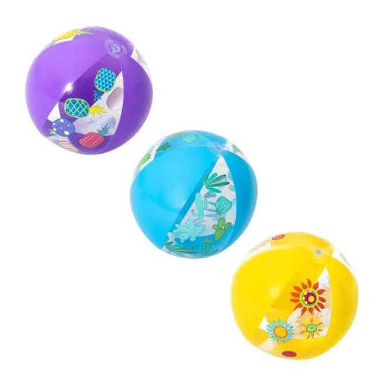 Bestway 51cm designer beach ball (contents:one beach ball.) age 2
